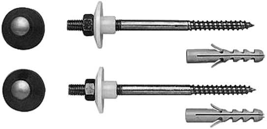 Fixations D12x180 pour cuvette WC et bidet suspendu DURAVIT 65000000