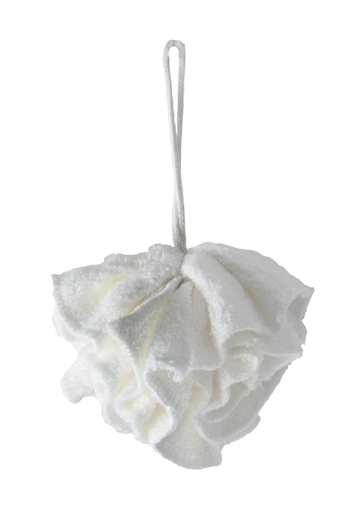 Fleur de douche coton blanc