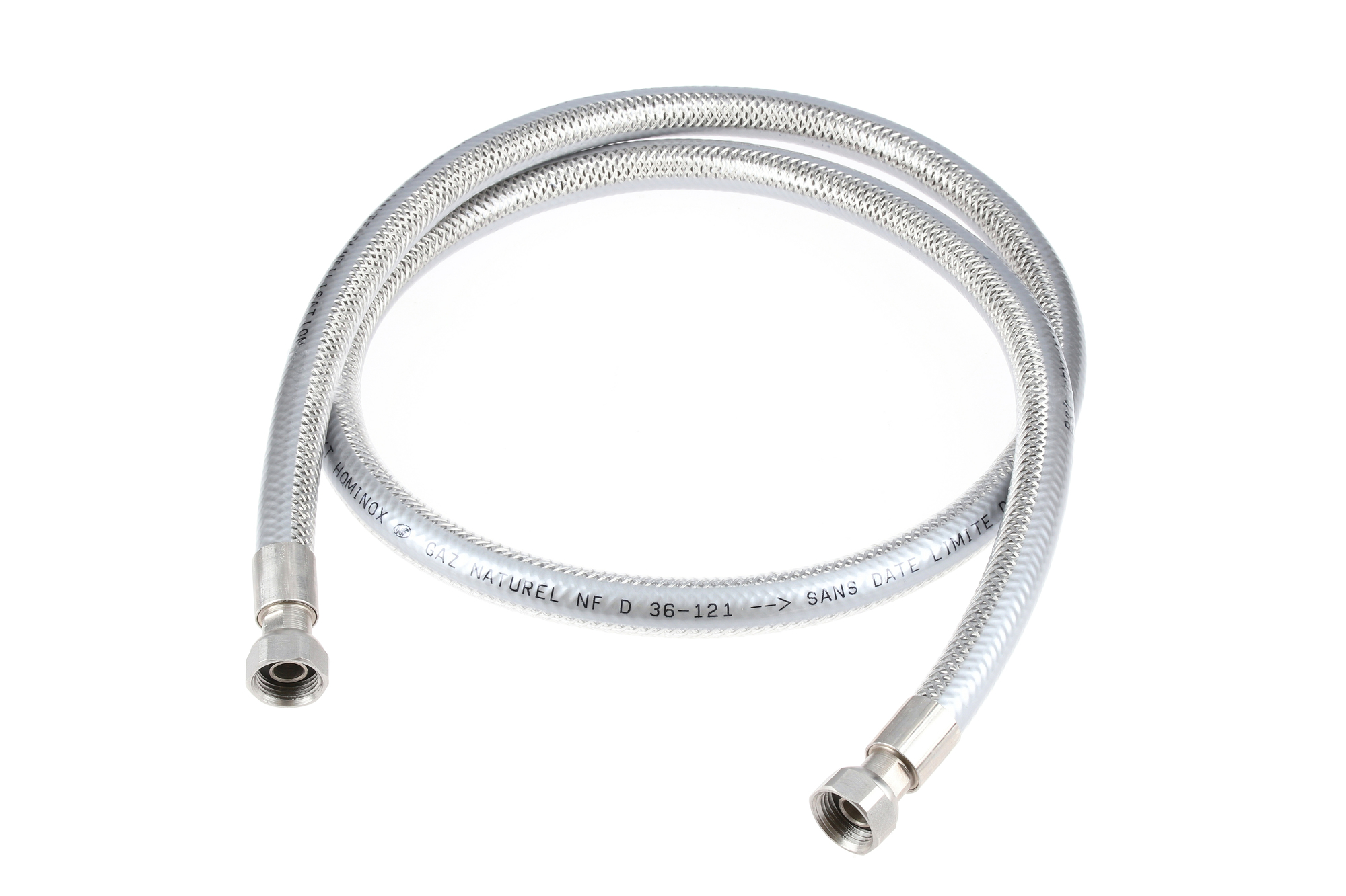 Flexible Gaz Naturel Inox 1,5 m GARIS F02GNIXL150