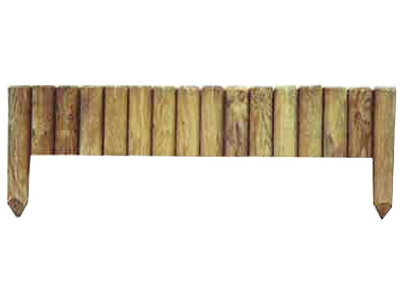 Bordure À Planter - Pinède Bois Naturel, H.35 X L.112 Cm