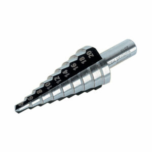 Foret étagé HSS WOLFCRAFT 2515000 Ø4 à 20 mm - queue Ø8 mm
