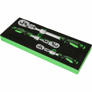 Jeu de cliquets télescopiques COMPETITION, 3pcs, 1/4"+3/8"+1/2" - KS Tools - 512.0103 COMPETITION