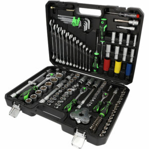 Coffret d'outillage COMPETITION 1/4"+3/8"+1/2", 132 pcs, spécial automobile - 512.0132 COMPETITION
