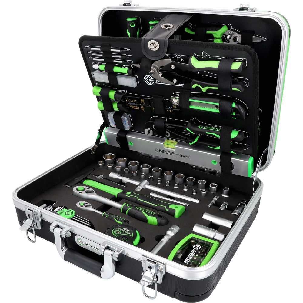 Coffret d'outillage généraliste COMPETITION 1/4"+1/2", 145 pcs - KS Tools - 512.0145 COMPETITION