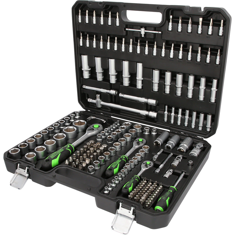 Coffret de douilles COMPETITION 1/4"+3/8"+1/2", 191 pcs - 512.0191 COMPETITION