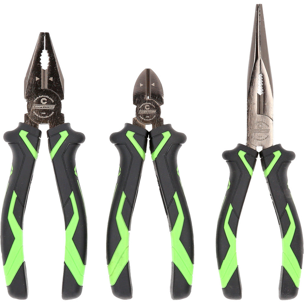 Jeu de pinces COMPETITION, 3 pcs - KS Tools - 512.0310 COMPETITION