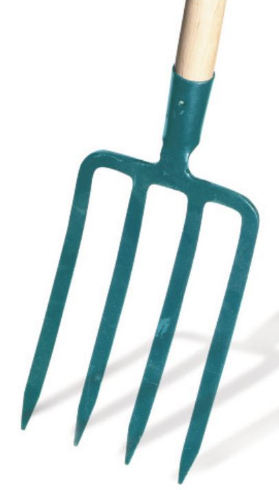 Fourche à bêcher 30 cm 4 dents en bois dur pomme 1 m MERCIER 7306P