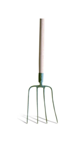 Fourche à fumier 4 dents avec manche bois 130 cm MERCIER 7706