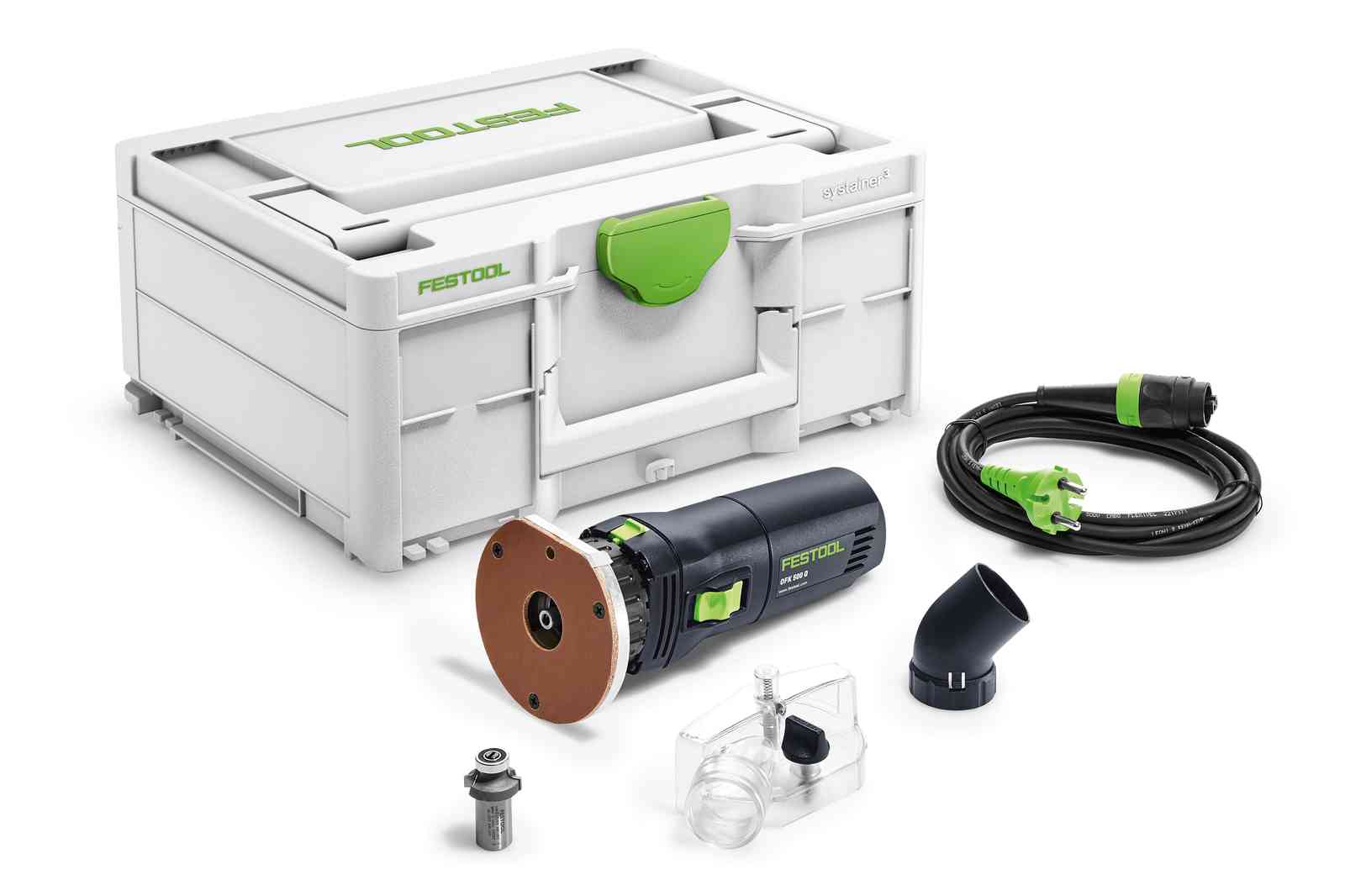 Fraiseuse 450 W OFK 500 Q-Plus R3 + coffret SYSTAINER3 FESTOOL 576225
