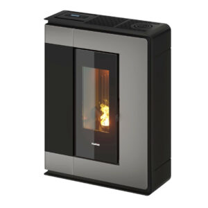 Poêle à granulés étanche Arco 7 Bi-Flux Titanium - 7 kW