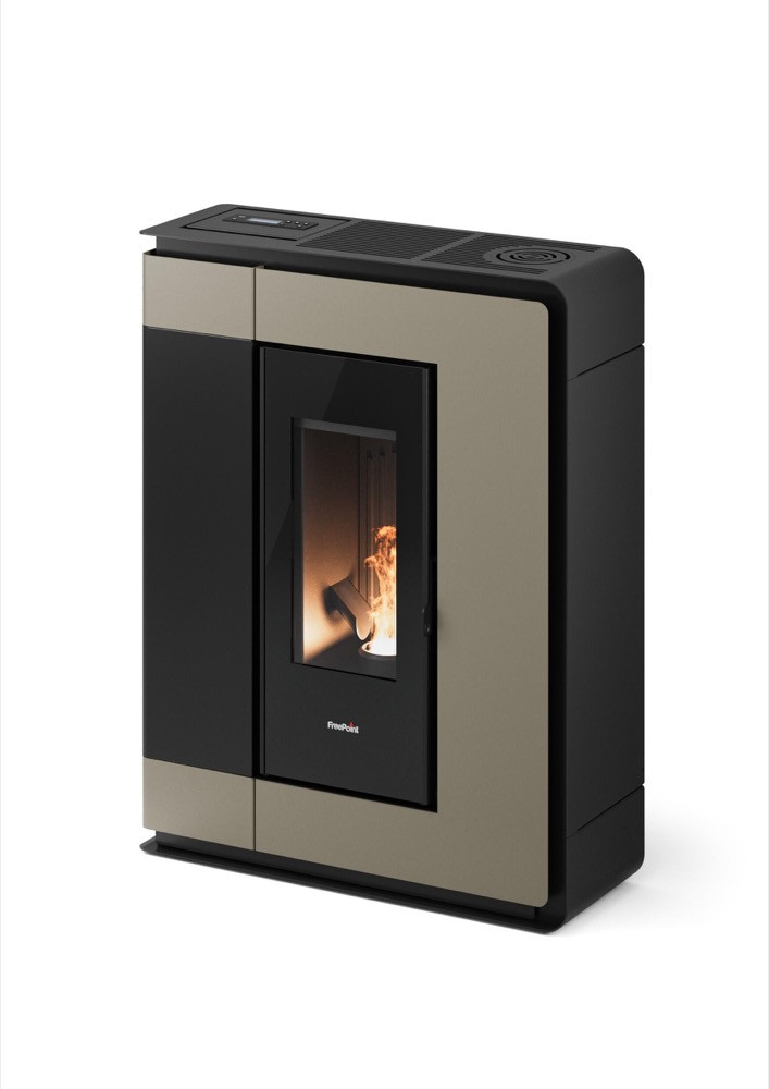 Poêle à granulés étanche Arco 9 Light Bronze - 9 kW
