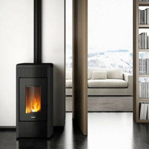 Poêle à granulés étanche Duke 12 Noir - 12 kW