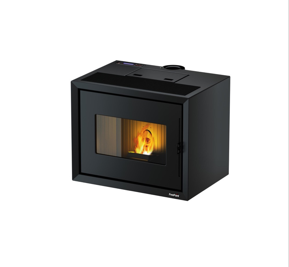Poêle à granulés étanche Modo 9 Bi-Flux 9 Noir - 9 kW