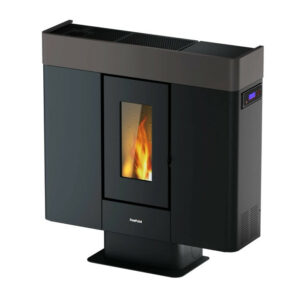 Poêle à granulés étanche Moon 10 Titanium - 10 kW