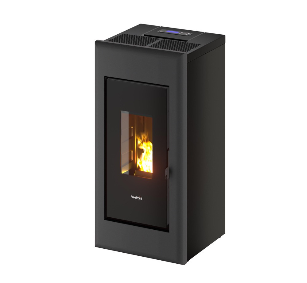 Poêle à granulés étanche One 7 Anthracite - 7 kW