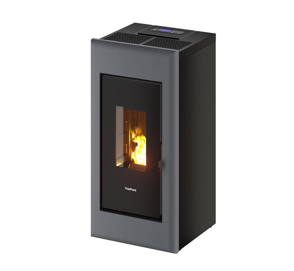 Poêle à granulés étanche One 7 Titanium - 7 kW