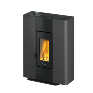 Poêle à granulés étanche Roxy Stand Anthracite - 7 kW