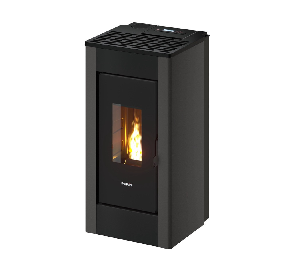 Poêle à granulés étanche Sharp 7 Anthacite - 7 kW