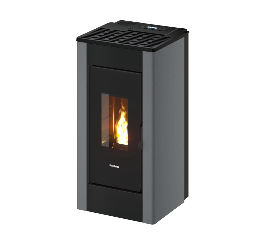 Poêle à granulés étanche Sharp 7 Titanium - 7 kW