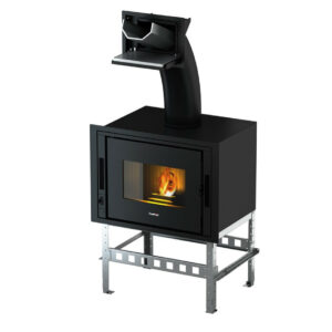 Poêle à granulés étanche Zen 9 Noir - 9 kW
