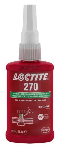 Frein-filet fort LOCTITE 270 flacon 50 ml 1335897