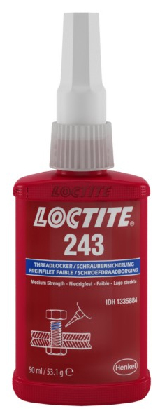 Frein filet moyen LOCTITE 243 flacon 50 ml 1335884