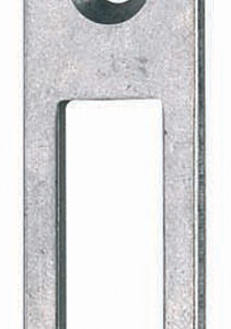 Gâche à obturateur platine cylindrique laiton nickelé STREMLER 9954.31.3
