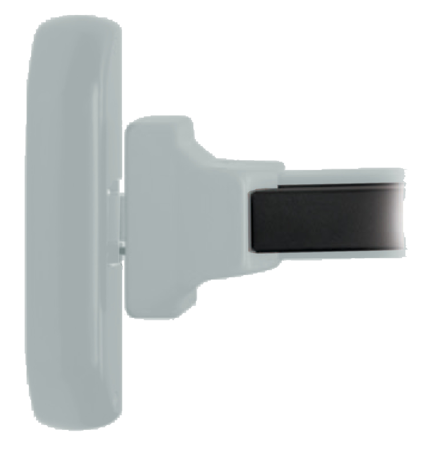 Gâche anti-panique MULTIFIX 1 tour gris EFF-EFF 14U400SA0691Q31
