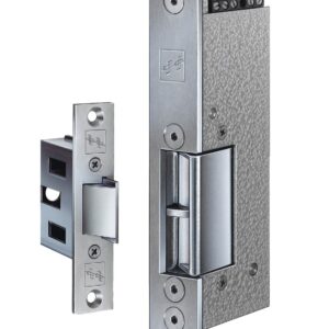 Gâche électrique anti-panique 24V série 331 RRAKRR DIN droite + contre-partie 807 EFF-EFF 3314SET1116-F95