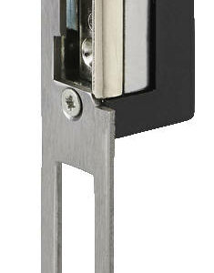 Gâche électrique G17 à têtière courte longueur 110 mm zamak DOM F1G0170001