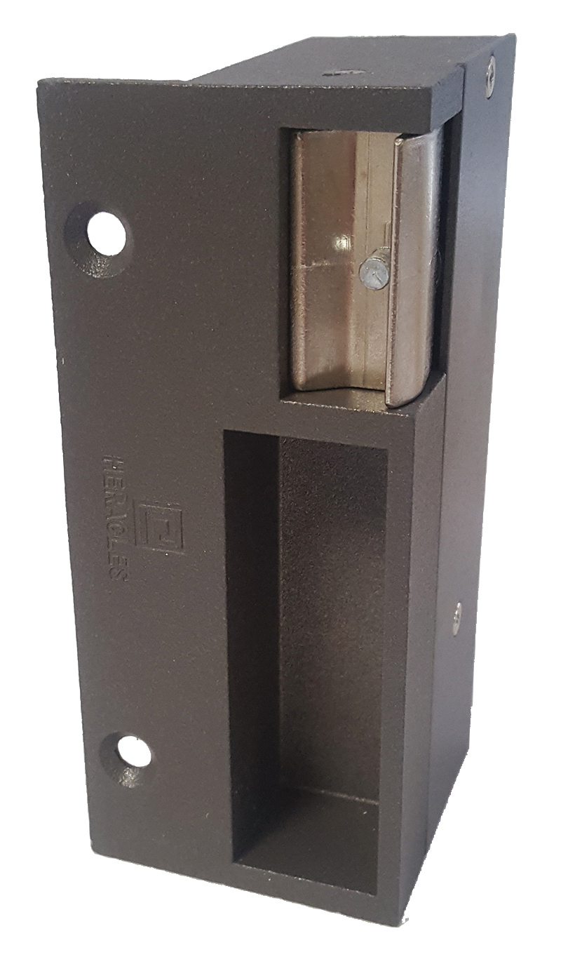 Gâche en applique à rupture droite 120 mm 12 V DC+ varis HERACLES PCA-10171D
