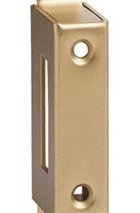 Gâche haute à pattes 44 pour porte à recouvrement finition bronze ISEO 97024400SA
