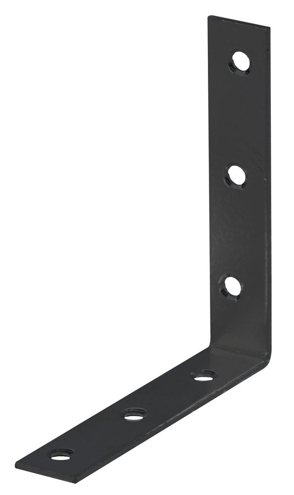 Equerre chaise acier noir 100 x 100 x 19 mm ALBERTS