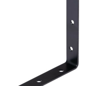 Equerre chaise acier noir 25 x 125 x 22 mm ALBERTS