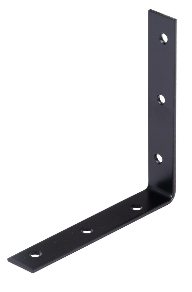 Equerre chaise acier noir 25 x 125 x 22 mm ALBERTS