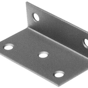Equerre large acier galvanisé, L.30 x h.30 x l.30 mm GAH ALBERTS