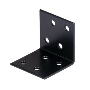 Equerre large acier noir 40 x 40 x 40 mm ALBERTS