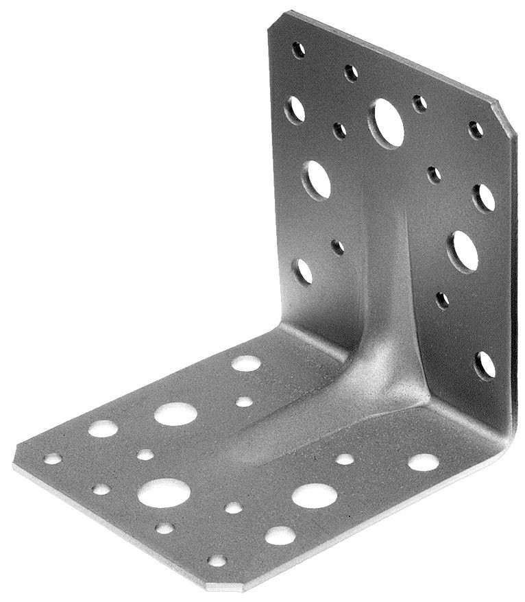 Lot de 12 équerres Galvanisé GAH ALBERTS, 70x70x55 mm