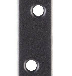 Platine d'assemblage acier noir 100 x 15 mm ALBERTS