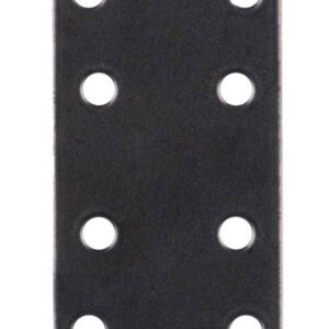 Platine d'assemblage acier noir 155 x 40 mm ALBERTS
