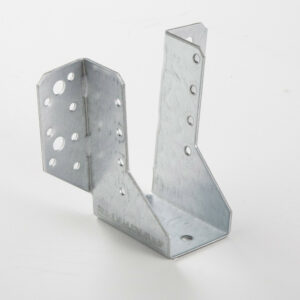 Support de poteau forme U Galvanisé GAH ALBERTS, 110x45 mm