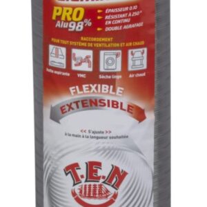 Gaine accordéon aluminium 85cm 110 TEN 85110