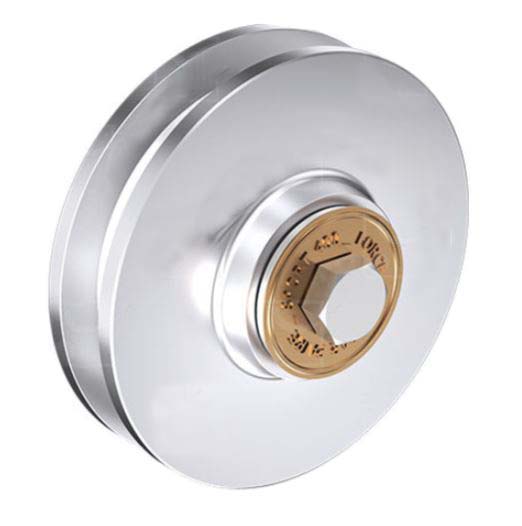 Galet acier sur cage à rouleaux diamètre 108 mm MANTION 1004A