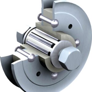 Galet diamètre 82 mm flasques acier MANTION 1002A