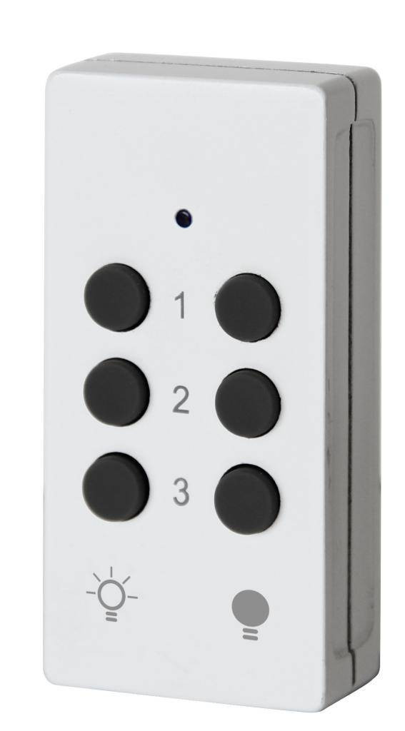 3 prises télécommandées 1000W + télécommande 3 boutons