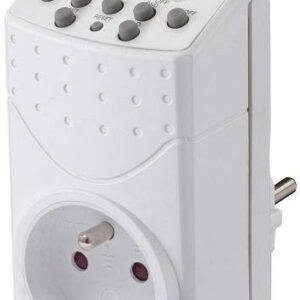 Prise programmable hebdomadaire digitale 8A