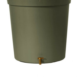 Récupérateur d'eau aérien GARANTIA cylindrique taupe , 300 l