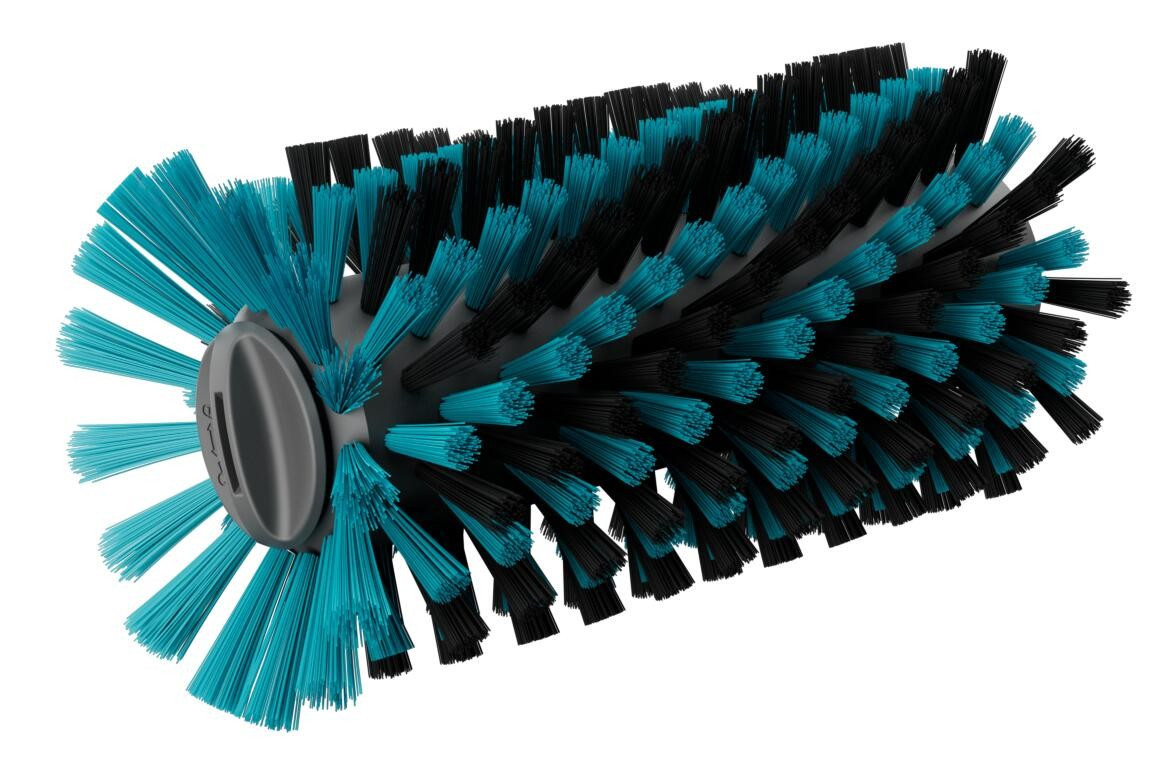 Brosse rouleau à poils durs