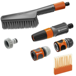 Kit brosse de lavage à main S souple avec raccordement