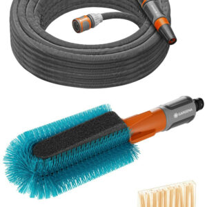 Kit brosse de lavage pour vélo avec tuyau Liano